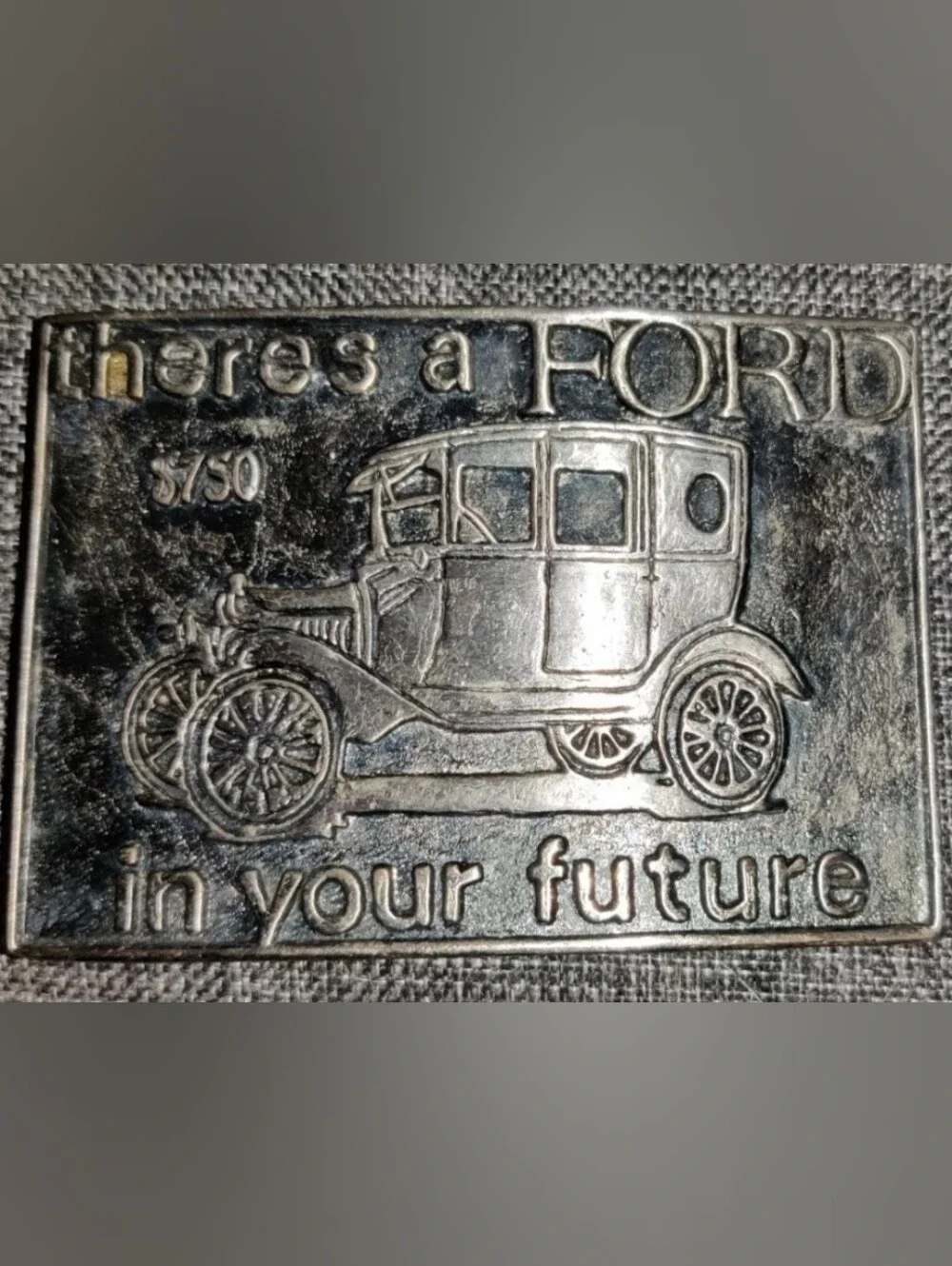Vtg 70's Belt Buckle  